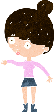 Bir insan tarafından çizilmiş bir karikatür.