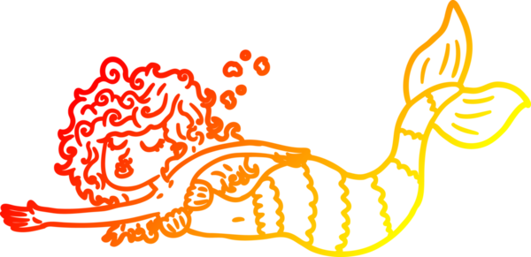Bir insan tarafından çizilmiş karikatür çizimi.