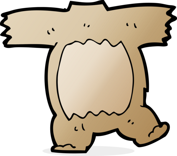 karikatür ayıcık vücudu (insan tarafından çizilmiş ve eşleşen karikatürler)