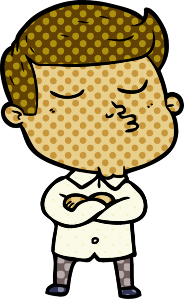 Bir insan tarafından çizilmiş karikatür mankeni adam.