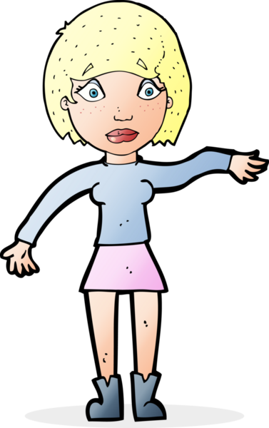 Bir insan tarafından çizilmiş bir karikatür.