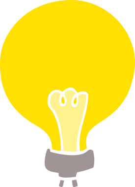 Bir insan tarafından çizilmiş karalama lambası.