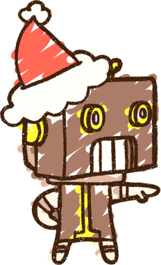 Bir insan tarafından çizilen Şenlikli Robot Tebeşiri