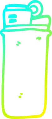 Bir insan tarafından çizilmiş tek kullanımlık bir çizgi film çizimi.