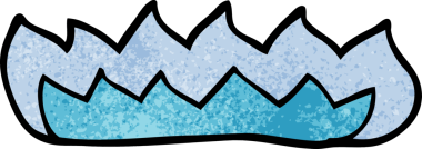 bir insan tarafından çizilmiş karikatür gaz alevi