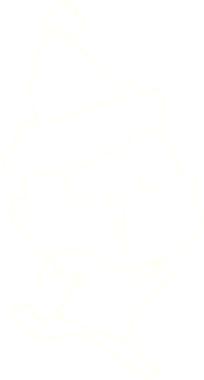 Bir insan tarafından çizilen Noel Adam Tebeşiri