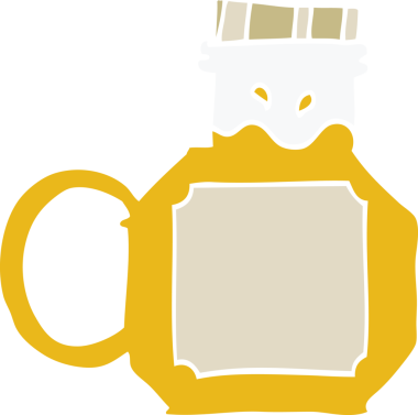 Bir insan tarafından çizilmiş karalama balı.