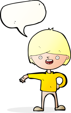 Bir insan tarafından çizilmiş konuşma balonlu mutlu adam çizgi filmi.