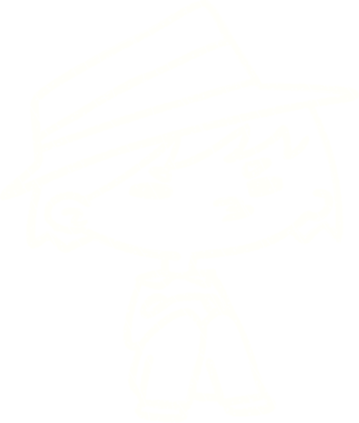 Bir insan tarafından çizilmiş Modaya uygun Tebeşir Çizimi