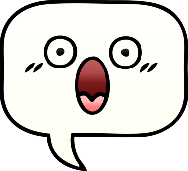 Bir insan tarafından çizilen konuşma baloncuğunun gölgeli çizimi