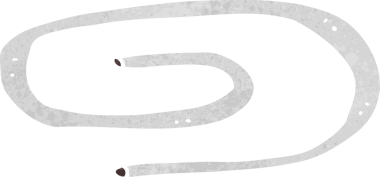 Bir insan tarafından çizilmiş bir ataç.