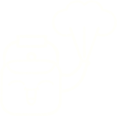 Bir insan tarafından çizilen buharlı çaydanlık tebeşiri