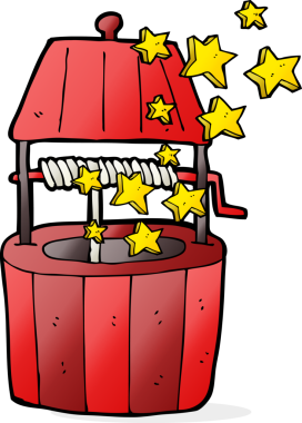 Bir insan tarafından çizilmiş bir çizgi film.