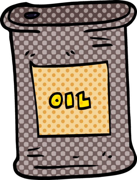 bir insan tarafından çizilmiş karalama motor yağı