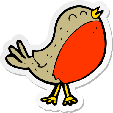 Bir insan tarafından çizilmiş bir karikatür etiketi.