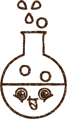 Bir insan tarafından çizilen Bilim Şişesi Kömürü