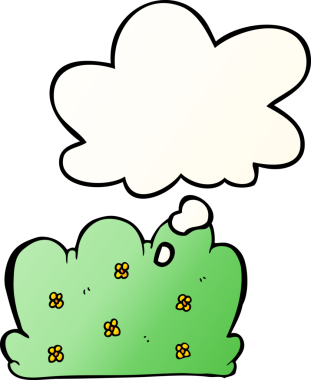 Düşünce baloncuğu olan karikatür çiti bir insan tarafından çizilmiş düzgün eğimli stil