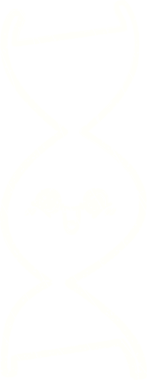 Bir insan tarafından çizilen DNA Tebeşiri