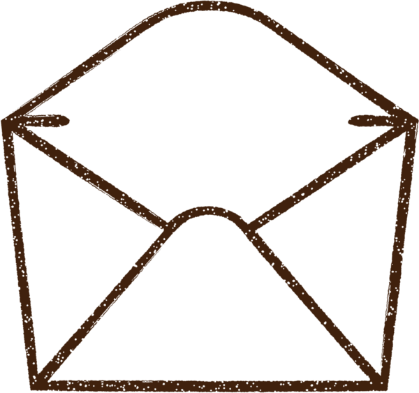 Bir insan tarafından çizilmiş Zarf Kömürü Çizimini Aç