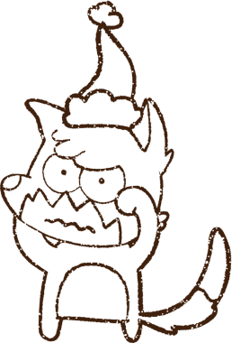 Bir insan tarafından çizilen Kurt Kömürü Festivali