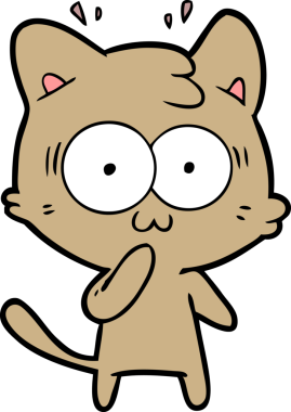 Bir insan tarafından çizilmiş bir çizgi film.