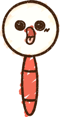 Bir insan tarafından çizilen Büyüteç Tebeşir Çizimi