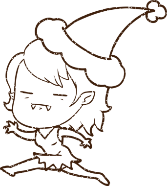 Bir insan tarafından çizilen Festivalci Vampir Kömürü