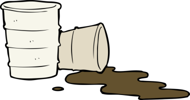 Bir insan tarafından çizilmiş bir ofis kahvesi.