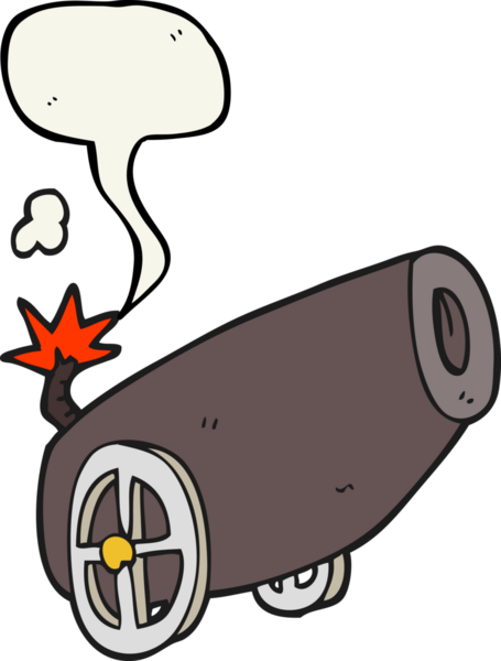 Bir insan tarafından çizilmiş serbest konuşma balonu karikatür topu