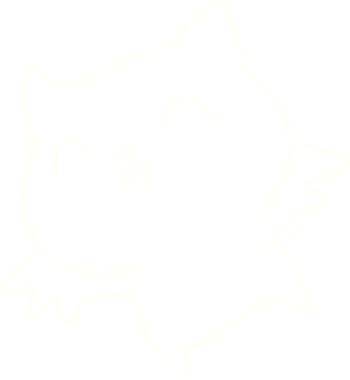 Bir insan tarafından çizilmiş Sevimli Yarasa Tebeşiri