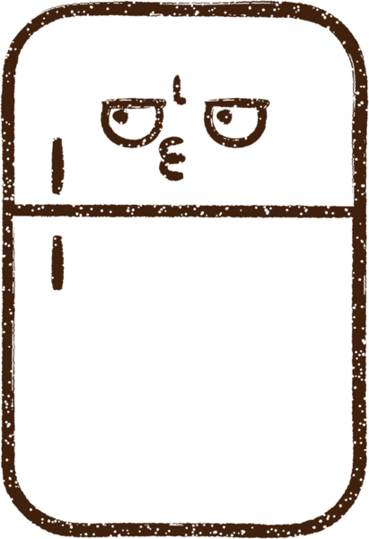 Buzdolabı Kömürü Bir insan tarafından çizilmiş