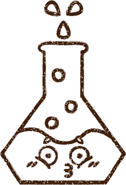 Bir insan tarafından çizilen Kimyasal Kömür Çizimi