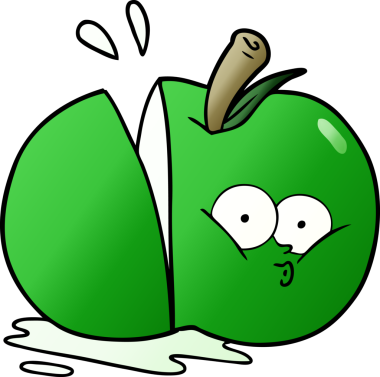 Bir insan tarafından çizilmiş çizgi film.