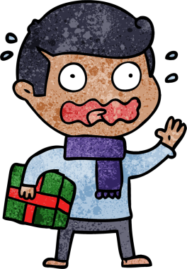 Çizgi filmdeki adam bir insan tarafından çizilmiş.