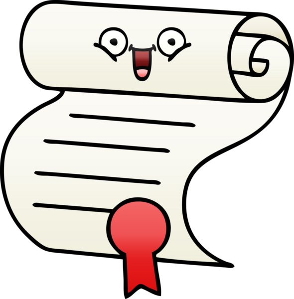 Bir insan tarafından çizilen sözleşmenin gölgeli çizgi filmi.