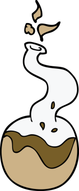 Bir insan tarafından çizilmiş karalama.