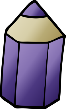 Bir insan tarafından çizilmiş karalama renkli kalem.