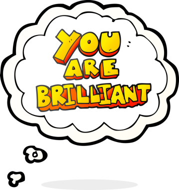 Sen bir insan tarafından çizilmiş parlak serbest çizim baloncuklu çizgi film sembolüsün.