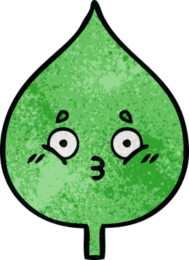 Bir insan tarafından çizilmiş dışavurumsal yaprağın grunge deseni.