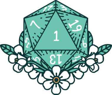 Retro Dövme Tarzı Doğal Zarlar Bir insan tarafından çizilmiş çiçek elementleri ile yuvarlanır