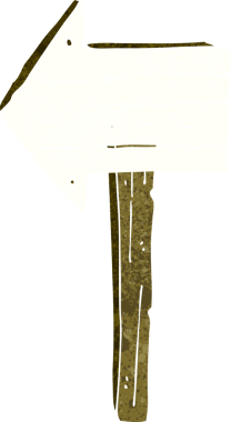 Bir insan tarafından çizilmiş çizgi tabela.