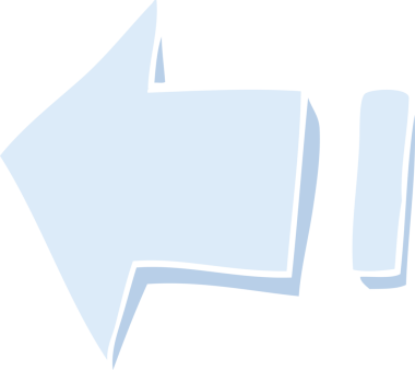 Bir insan tarafından çizilmiş karalama işaretli ok