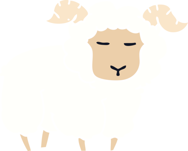 Bir insan tarafından çizilmiş garip bir çizgi film koçu.