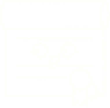 Bir insan tarafından çizilmiş Sertifika Tebeşiri