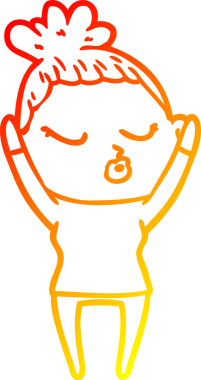 Bir insan tarafından çizilmiş, karikatür çizimi.