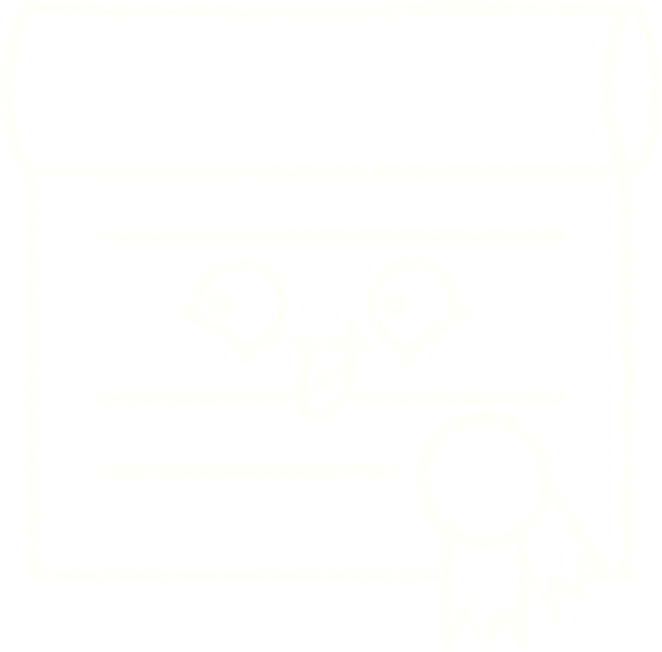 Bir insan tarafından çizilmiş Sertifika Tebeşiri