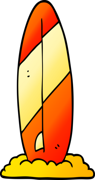 vektör gradyan çizim karikatür tahtası bir insan tarafından çizildi