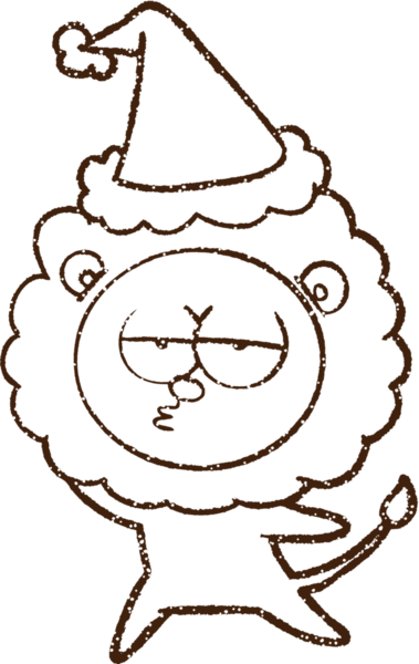 Bir insan tarafından çizilen Şenlikli Aslan Kömürü