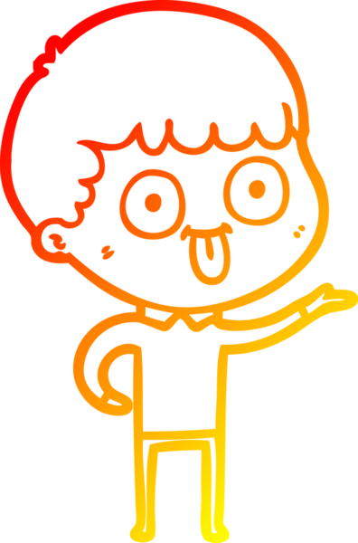 Bir insan tarafından çizilmiş çizgi film karakteri.