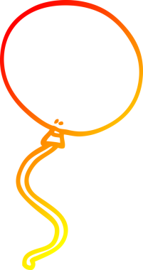 Bir insan tarafından çizilmiş karikatür balonunun sıcak çizgi çizimi